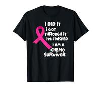 I Did It I'm Done I Got Through It I'm Finished I'm A Chemo Camiseta