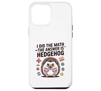 I Did The Math La Respuesta es Divertido Erizo Carcasa para iPhone 12 Pro MAX