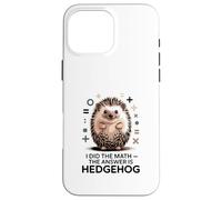 I Did The Math La Respuesta es Divertido Erizo Carcasa para iPhone 16 Pro MAX