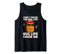 I Didn'T Choose Nug Life Chicken Nugget Meme Funny Food Camiseta sin Mangas
