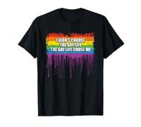 I Didnt Choose The Gay Life LGBT-Q Pride Month Bandera arcoíris Camiseta