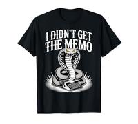 I Didn'T Get The Memo Bromas de empleados de Trabajo |- Camiseta