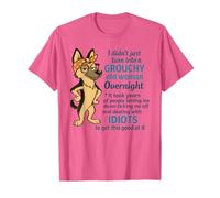 i Didn'T Just Turn into a Grouchy Old Woman Overnight Funny Camiseta