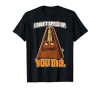 I Didn'T Speed Up You Did Funny Band Kid Tempo Joke Camiseta gráfica económica