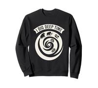 I Dig Deep Time Paleontología Fossil Hunter Sudadera