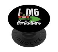I Dig Horticulture Jardinería Divertida PopSockets PopGrip Adhesivo