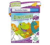 I dinosauri. Disegni magici. Ediz. illustrata. Con pennarello magico