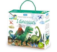 I dinosauri. Magico puzzle ad acqua. Ediz. a colori. Con pennello. Con puzzle da 54 pezzi (Sassi junior)