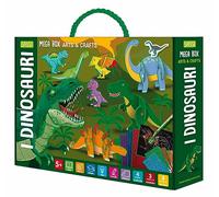 I dinosauri. Mega box arts & crafts. Ediz. a colori. Con gadget (Sassi junior)