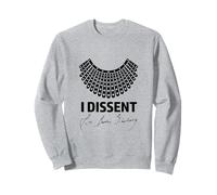 I Dissent RBG Ruth Bader Ginsburg Derechos de la Mujer Igualdad Sudadera