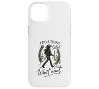 I Do A Thing Called What I Want Cowgirl Western Graphic Carcasa para iPhone 14 Plus