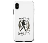 I Do A Thing Called What I Want Cowgirl Western Graphic Carcasa para iPhone XS MAX