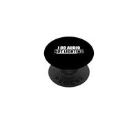 I do Audio Not Lighting Sound Guy Ingeniero de Sonido PopSockets PopGrip Adhesivo