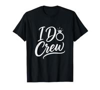 I Do Crew Dama de Honor Despedida de Soltera Minimalista a Juego Camiseta