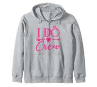 I Do Crew, Despedida de Soltera a Juego, Fiesta Nupcial grupal Sudadera con Capucha