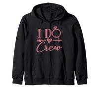I Do Crew, Despedida de Soltera, Grupo, Coincidencia, Fiesta Nupcial Sudadera con Capucha