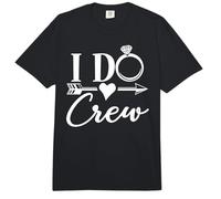 I Do Crew Group - Fiesta de Despedida de Soltera a Juego Comfort Colors Adult Heavyweight T-Shirt