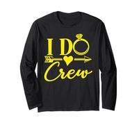 I Do Crew Group Matching, despedida de soltera Fiesta nupcial Manga Larga