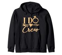 I Do Crew - Grupo de emparejamiento para Despedida de Soltera Sudadera con Capucha