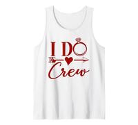 I Do Crew Matching Group Fiesta nupcial Despedida de soltera Camiseta sin Mangas
