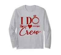I Do Crew Matching Group Fiesta nupcial Despedida de soltera Manga Larga