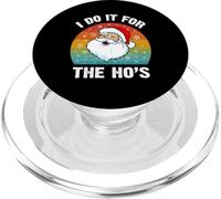I Do It For The Ho'S Camisa Divertida Navidad Retro Santa Claus PopSockets PopGrip para MagSafe