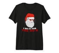 I Do It For The Ho'S I Rude Santa Clause I Christmas Camiseta Premium