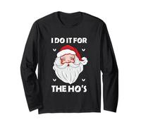 I DO IT FOR The Ho'S - Navidad Diciendo Invierno Manga Larga
