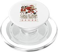 I Do It for The Ho'S Ugly Christmas Sweater Diseño Moderno PopSockets PopGrip para MagSafe