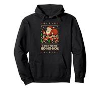 I Do It for The Ho'S Ugly Christmas Sweater Ho Ho Ho'S Sudadera con Capucha