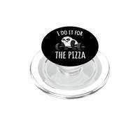 I Do It For The Pizza Amante De La Comida Entrenamiento PopSockets PopGrip para MagSafe