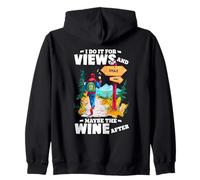 I DO IT FOR VIEWS AND MAYBE THE AFTER Sudadera con Capucha