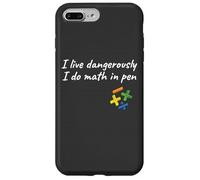 I Do Math In Pen Mathematics Funny Math Carcasa para iPhone 7 Plus/8 Plus