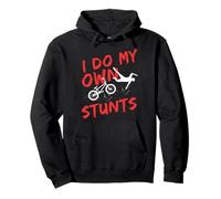 I Do My Own Stunts Bike BMX Bicicleta de recuperación de Lesiones Sudadera con Capucha