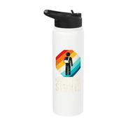I Do My Own Stunts Broken Arm Get Well Soon Funny Stainless Steel Insulated Water Bottle