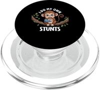 I Do My Own Stunts Broken Arm Monkey For Kids Animal Diciendo PopSockets PopGrip para MagSafe