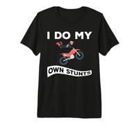 I Do My Own Stunts Funny Get Well Soon para Hombres Camiseta Premium
