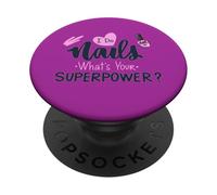 I do Nails Art Diseño de uñas Diseñador de uñas PopSockets PopGrip Adhesivo