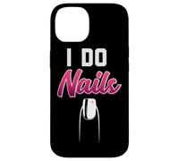 I Do Nails Nail Technician Nail Tech Artista Manicurista Mujer Carcasa para iPhone 14