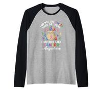 I Do Not Like Cancer Here Or There Breast Cancer Lung Colon Camiseta Manga Raglan