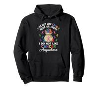 I Do Not Like Cancer Here Or There Breast Cancer Lung Colon Sudadera con Capucha