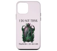 I Do Not Think Therefore I Do Not Am Sarcastic Witch Pink Carcasa para iPhone 12 Mini