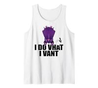 I DO VHAT I VANT Vampire Bat Halloween Meme Spill Café Camiseta sin Mangas