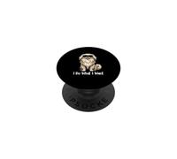 I Do What I Want - Pekinese Mom Peke Dog Mom Dog Dad PopSockets PopGrip Adhesivo