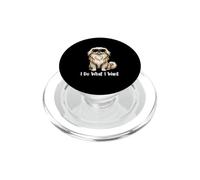 I Do What I Want - Pekinese Mom Peke Dog Mom Dog Dad PopSockets PopGrip para MagSafe