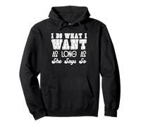 I Do What She Says Submissive Sudadera con Capucha