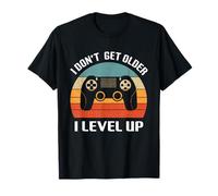 I Don’t Get Older I Level Up Retro Gamer Birthday Camiseta