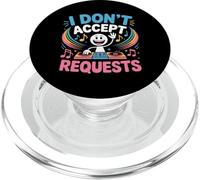 I Don't Accept Requests DJ Song Playlist Jokes |- PopSockets PopGrip para MagSafe