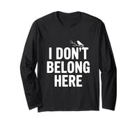 I Don't Belong Here Quirky Cita para Outsiders Life Manga Larga
