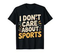 I Don't Care About Sports Escalofrío antideportivo |- Camiseta